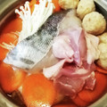 bigflowers's cooksnap of when they made 大根と白菜たっぷり！【みぞれ鍋】.