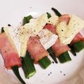 ひろまみ☆'s cooksnap of when they made レンジに任せて！オクラでおつまみ♪.