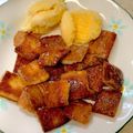 あい♪らんど's cooksnap of when they made カリカリ♪キャラメル風味のパン耳ラスク.