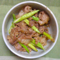 ya_yo_yi's cooksnap of when they made 簡単♪アスパラと豚肉の甘辛みそ炒め.