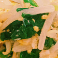 クックHJB3B6☆'s cooksnap of when they made もやしとほうれん草と卵のごまマヨサラダ.