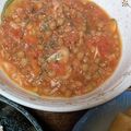 わんあみ's cooksnap of when they made サバ缶とレンズ豆のトマト煮(*≧∀≦*).