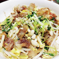 ばっちゃ's cooksnap of when they made 簡単！豚こまもやし豆苗と卵の中華炒め.