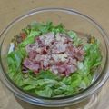 ラリー＆サラ's cooksnap of when they made おひとりさまのレタスベーコンで簡単サラダ.