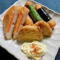 いなばっくす☆'s cooksnap of when they made 簡単おつまみ★さつま揚げ★お弁当にも.