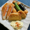 いなばっくす☆'s cooksnap of when they made 簡単おつまみ★さつま揚げ★お弁当にも.