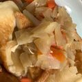 ☆ごはんできた☆'s cooksnap of when they made 切干大根と豚肉の煮物.