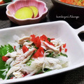 かおりかざり's cooksnap of when they made 時短簡単美味しい♪大根と鶏胸肉の梅和え.