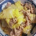 ムーミン☆ママ's cooksnap of when they made 白菜と豚バラの煮物.