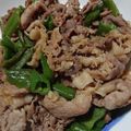 ナーちゃん's cooksnap of when they made 簡単！豚こまピーマン☆甘辛味噌風味.