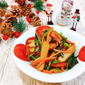 Satoco❋'s cooksnap of when they made かぶの葉とさつま揚げの蒸し炒め.
