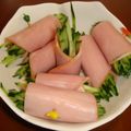 めぐめぐこ's cooksnap of when they made 簡単！キュウリのハム巻き.