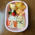 ラーレ☆♀'s cooksnap of when they made すみっコぐらしのクリスマスキャラ弁☆.