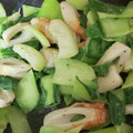 ぼるさち's cooksnap of when they made ❀簡単　青梗菜とちくわのピリッと炒め.