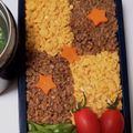 きゅうちゃんひなさん's cooksnap of when they made 3色そぼろ弁当.