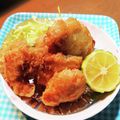 お山のエイ's cooksnap of when they made とり天.