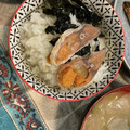bonnet's cooksnap of when they made ◎鮒寿司のわさび茶漬け◎　.