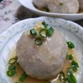 ♡こもれび♡'s cooksnap of when they made ﾒﾁﾒﾁ…里いもまんじゅう.