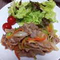 さくらスキップ's cooksnap of when they made 豚バラとピーマンの炒め物.