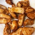 しゅうゆいちゃん's cooksnap of when they made 油はフライパン5mm！鶏むね肉塩麹唐揚げ.