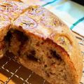 ネシープ's cooksnap of when they made * 炊飯器DE板チョコバナナケーキ *.