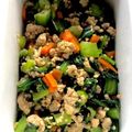 mauzai's cooksnap of when they made お弁当にも！小松菜とミンチの甘辛炒め丼.