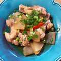 ご飯作り見習い's cooksnap of when they made 大根と鶏手羽元の煮物.