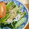 クックZTZ10H☆'s cooksnap of when they made 小松菜としらすのお浸し.