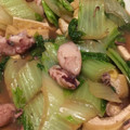 やまみちぷろい's cooksnap of when they made 白菜とイカ☆オイスタースープ炒め.