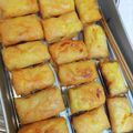 はなりんご3's cooksnap of when they made にんじんと新玉ねぎのカレー風味春巻.