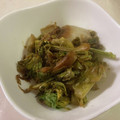 papikun's cooksnap of when they made 白菜の生姜醤油炒め.