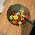 peanutsss's cooksnap of when they made ミニトマトとアボカドのオイル和え.