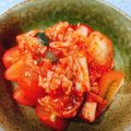 yummysunny's cooksnap of when they made おつまみに！トマトキムチ.