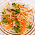 クックLDX6TD☆'s cooksnap of when they made 簡単！もやしと人参、貝割れ大根の胡麻和え.
