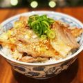 西＊絵子's cooksnap of when they made 男のロマンだ！テレビに出そうなねぎ塩豚丼.