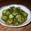 ムキサマ's cooksnap of when they made 簡単！きゅうりと大葉のさっぱりポン酢.