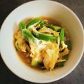 ひさかた's cooksnap of when they made ゴボウとピーマンの柳川風.