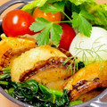 serafin's cooksnap of when they made ほうれん草とホタテのバター炒め.