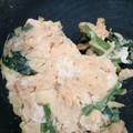 オデッタ's cooksnap of when they made 簡単♪【ほうれん草と玉子のマヨ炒め】.