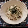 ☆hikonyan☆'s cooksnap of when they made さっぱり✿大根の梅マヨサラダ.