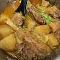 Figeac's cooksnap of when they made 韓国鍋♪ほくほく温かいカムジャタン風鍋.