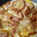 risuyama's cooksnap of when they made ☆Ｂ級グルメ！宮城の油麩（あぶらふ）丼☆.