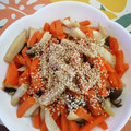 くネコまろす's cooksnap of when they made 弁当♡作り置き♡人参とエリンギのきんぴら.