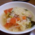 お塩と砂糖's cooksnap of when they made 千切りキャベツの、コンソメスープ！.