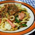 クックWZ3WQY☆'s cooksnap of when they made ♡簡単♪しょうゆ味の焼うどん♡.