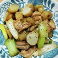 sawa＊sawa's cooksnap of when they made カリカリ豚と菊芋の醤油炒め！簡単美味い！.