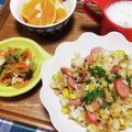 かおりかざり's cooksnap of when they made 焦がし醤油のクミンバターコーン焼き飯.
