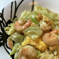 しげその's cooksnap of when they made 海老とキャベツのオイスターマヨ炒め.