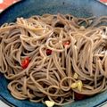 seacomet's cooksnap of when they made 蕎麦ペペロンチーノ.