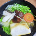 ★ゆむ★'s cooksnap of when they made 白だしで簡単おいしい♪具だくさんお雑煮.
